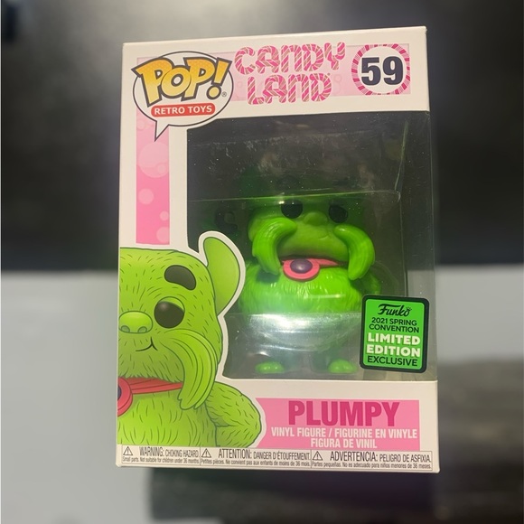 💛 Funko Pop! Retro Toys Candy Land Plumpy #59 - 2020 Fall Con Exclusive - Picture 3 of 8